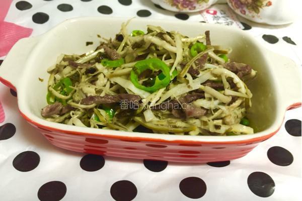 瘦肉炒竹笋的做法图解7