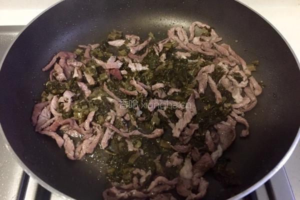 瘦肉炒竹笋的做法图解5