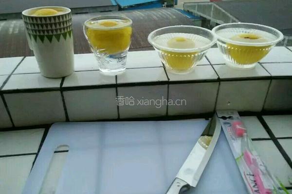 柠檬蜂蜜的做法图解1