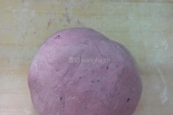 紫薯馒头的做法图解4
