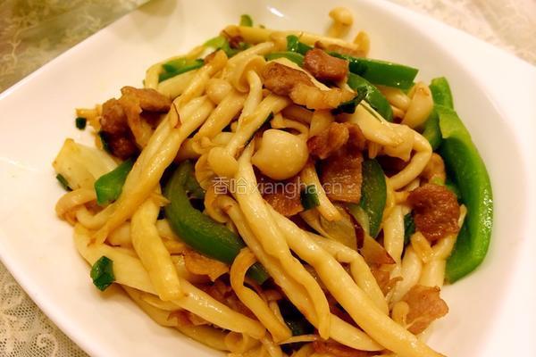 肉炒蘑菇