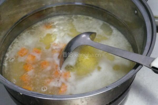 南瓜粥的做法图解6
