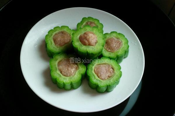 酿苦瓜的做法图解12