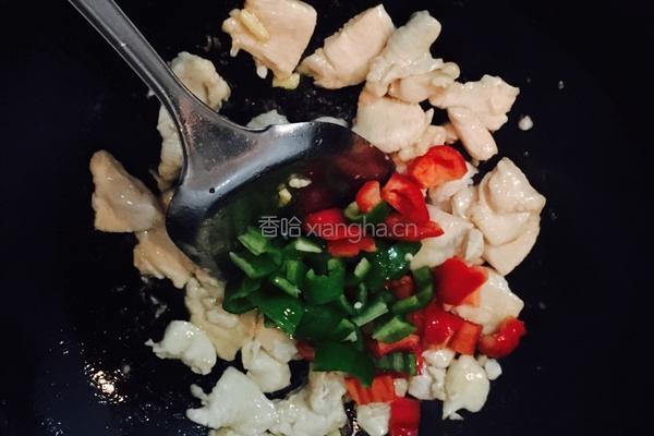 菠萝炒鸡片的做法图解8