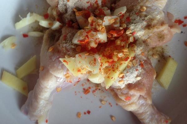 香酥炸鸡腿的做法图解2