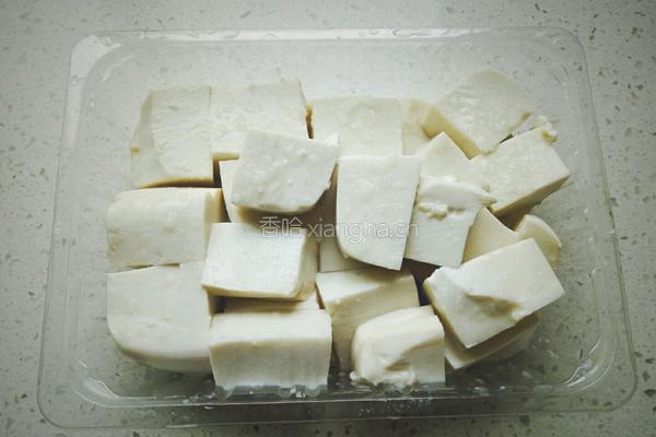 豆腐鸡蛋羹的做法图解2