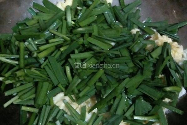 家常菜韭菜炒鸡蛋的做法图解4