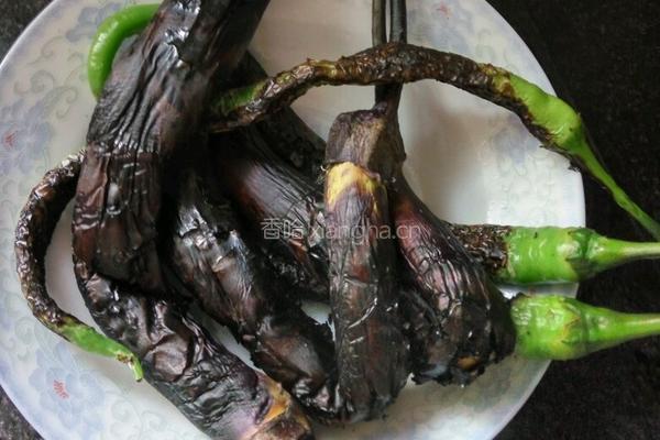 烤茄子的做法图解3