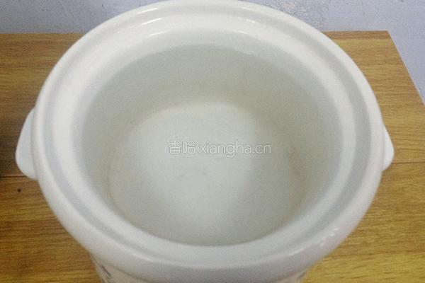 莲子粥的做法图解4