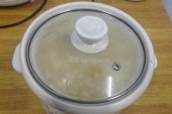 莲子粥的做法图解8