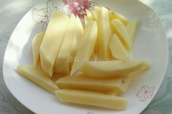 土豆番茄海带汤的做法图解3