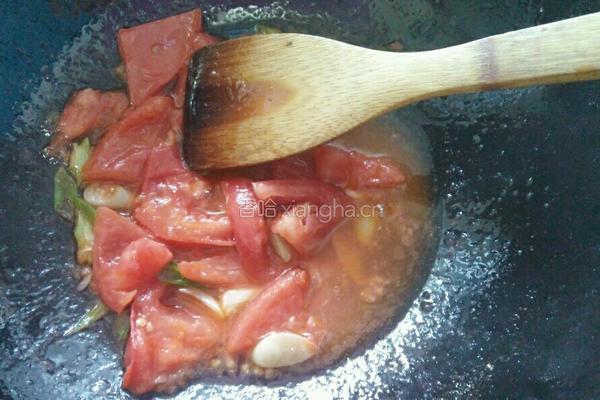 土豆番茄海带汤的做法图解7