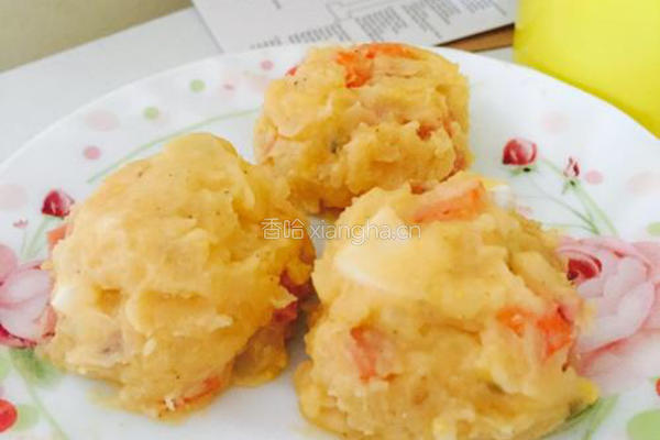 简单土豆沙拉球的做法图解10