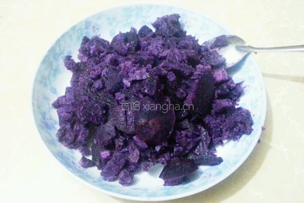 紫薯球的做法图解4
