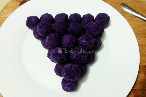 紫薯球的做法图解8