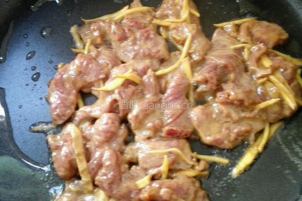 青椒牛肉小炒的做法图解4