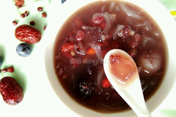 雪莲子杂粮羹的做法图解6