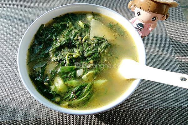 柳蒿芽土豆汤的做法图解11