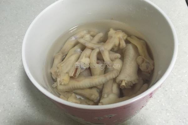 陈醋泡椒鸡脚鸭掌的做法图解4