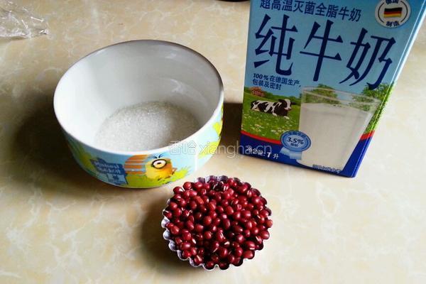 炼乳蜜红豆的做法图解1