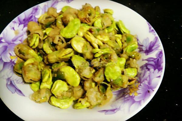 油炸蚕豆的做法图解11