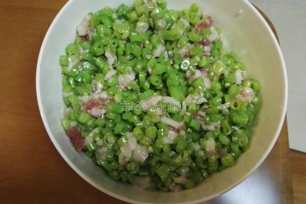 麦穗花豆角包的做法图解9