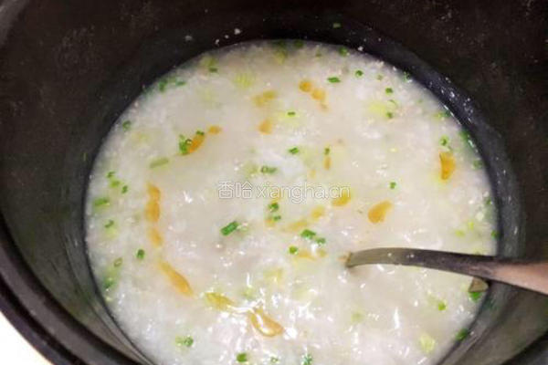 黄瓜肉末粥的做法图解9
