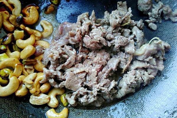 腰果炒牛肉的做法图解9