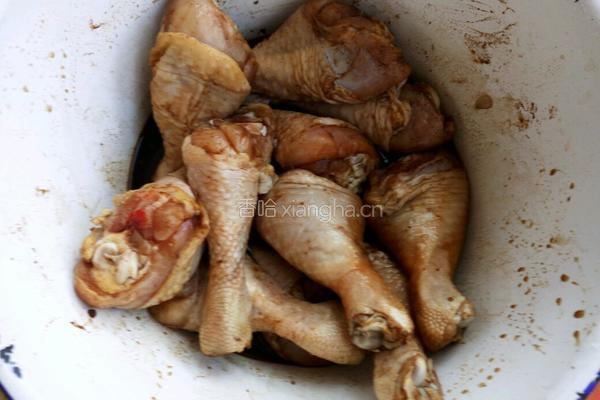 光波炉烤鸡小腿的做法图解3