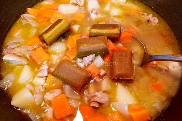 咖喱鸡肉饭的做法图解7
