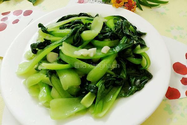 蒜蓉小油菜的做法图解8