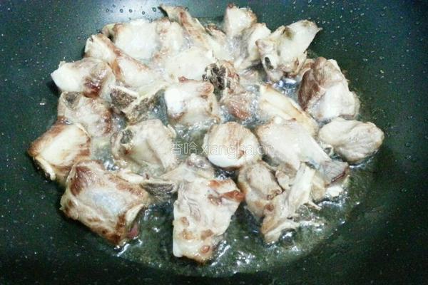 梅香糖醋小排的做法图解4
