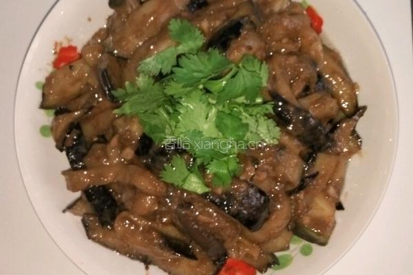酱茄条的做法图解6