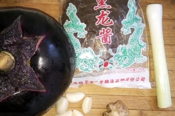 酱茄条的做法图解1