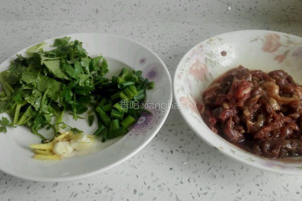 爆炒牛肉丝的做法图解1