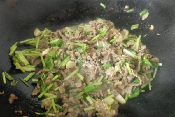 爆炒牛肉丝的做法图解3