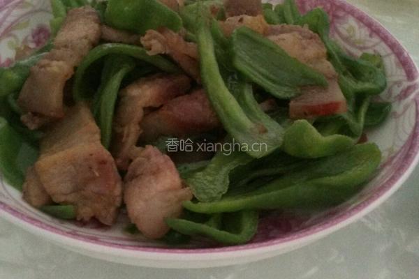 青椒炒肉片