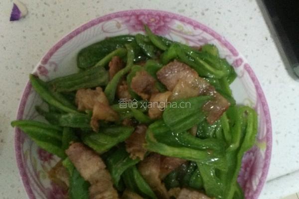 青椒炒肉片的做法图解6
