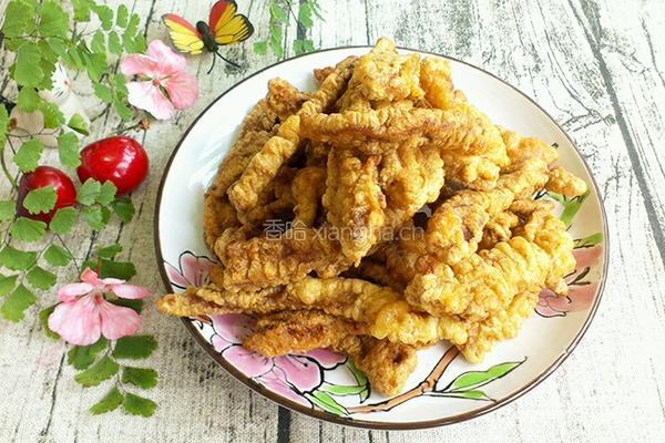 五香炸酥肉的做法图解5
