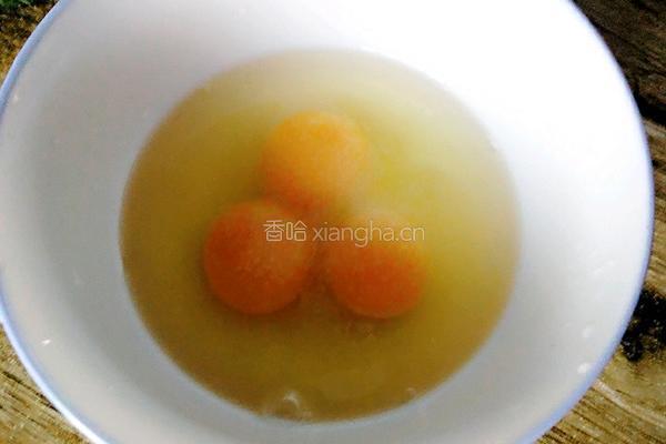 青椒炒鸡蛋火腿片的做法图解4