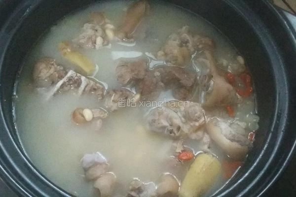 猪脚黄豆汤的做法图解8