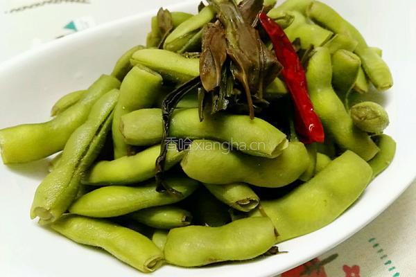 五香茶煮毛豆的做法图解7
