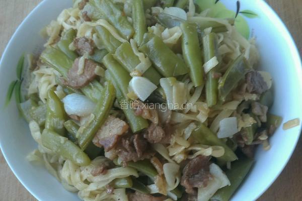 豆角焖面的做法图解11