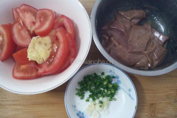 西红柿猪肝汤的做法图解2