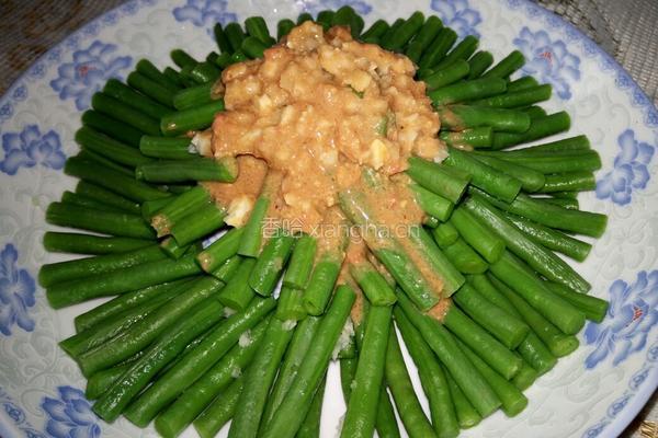 蒜香腐汁豆角的做法图解7