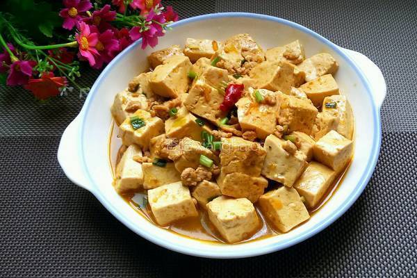 牛肉末烧豆腐的做法图解11