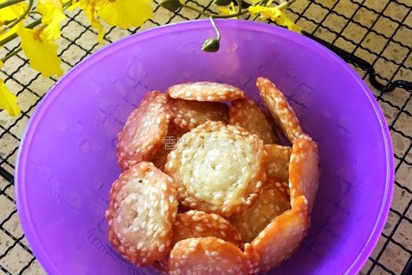 芝麻薄脆的做法图解9
