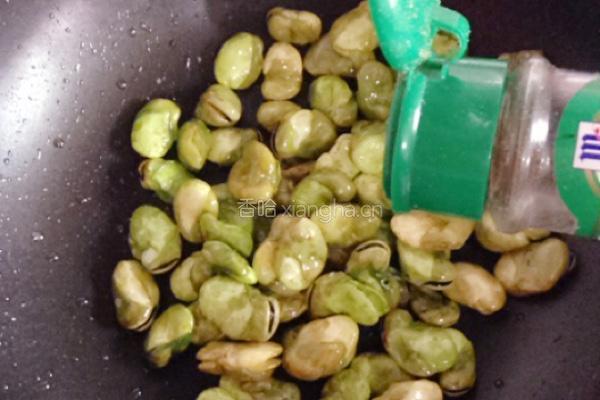 葱油浸蚕豆的做法图解4