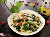 菠菜粉丝拌腐竹的做法[图]