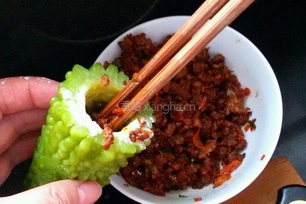苦瓜酿的做法图解8